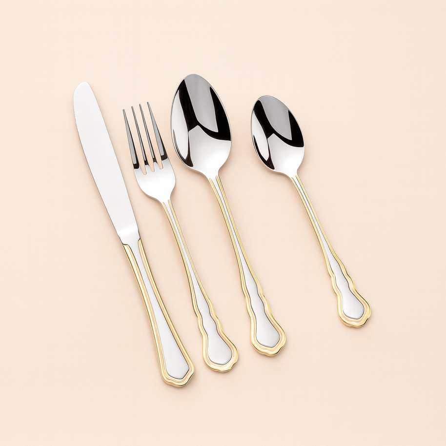 סט סכו''ם 24 חלקים WAVES