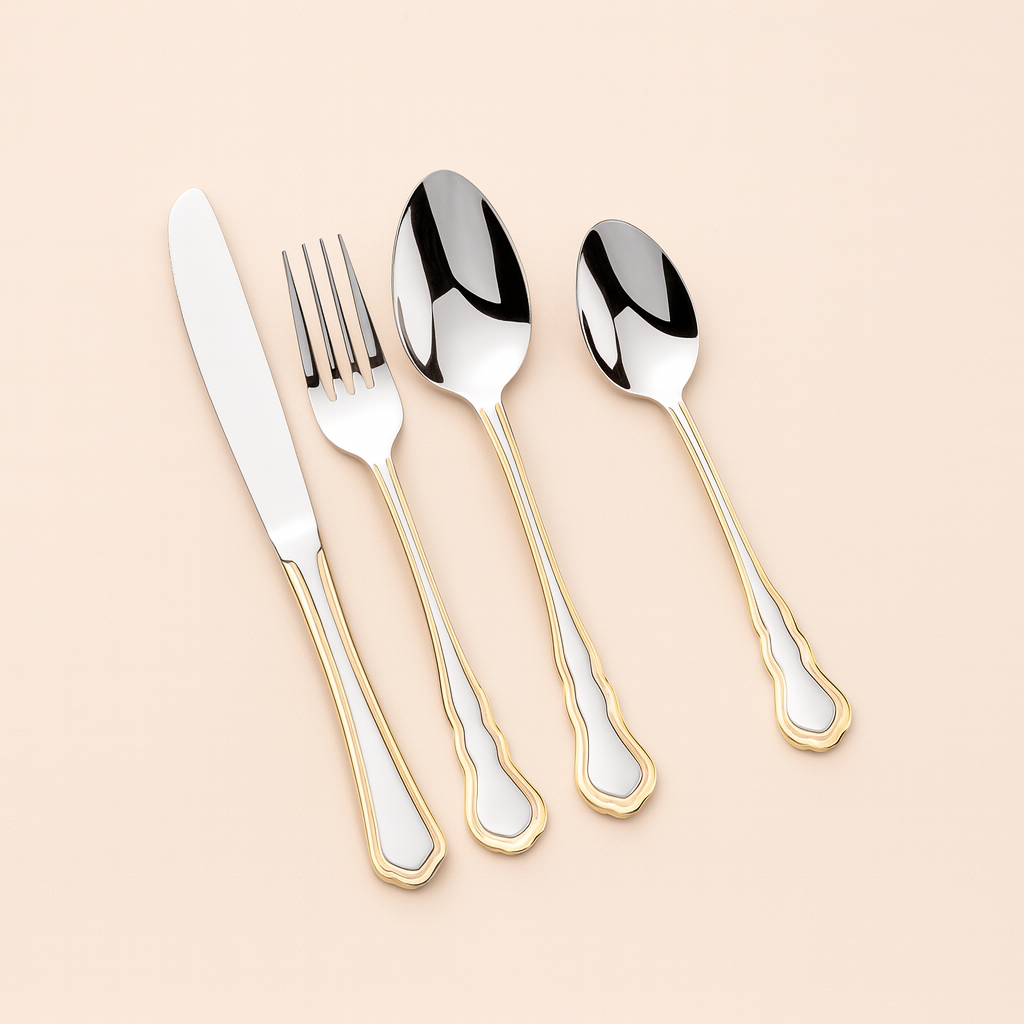 סט סכו''ם 24 חלקים WAVES