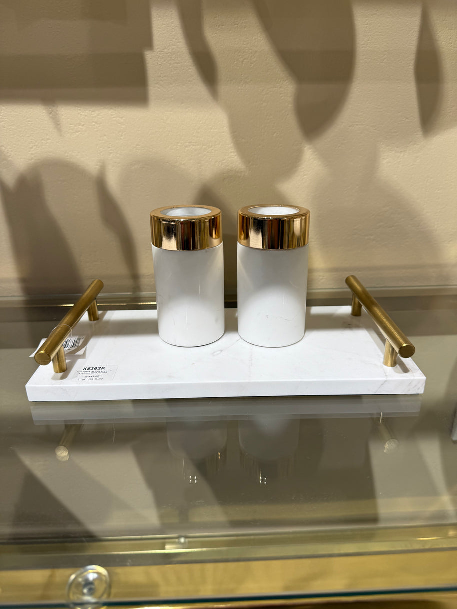 פמוטים + מגש