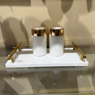 פמוטים + מגש