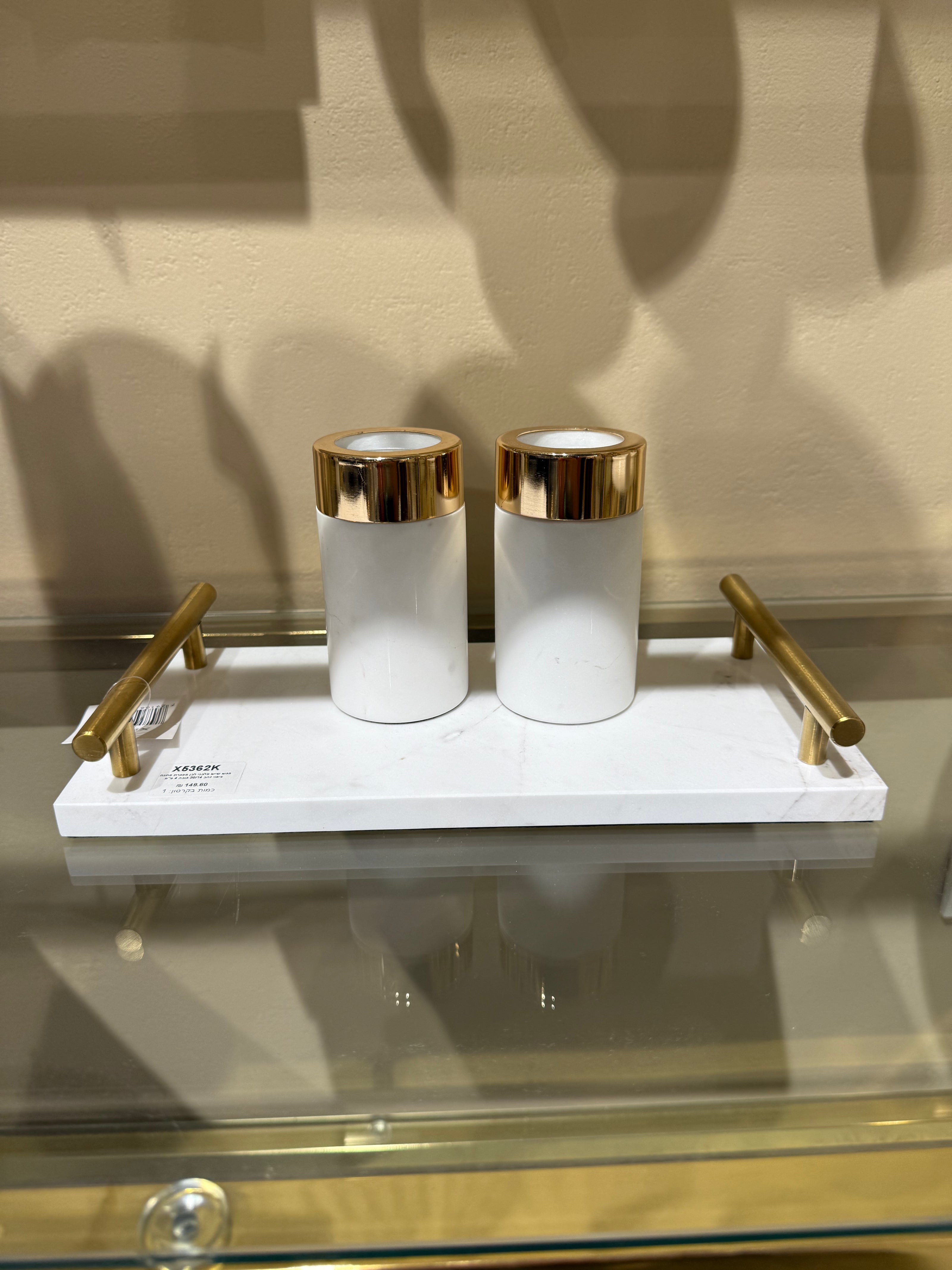 פמוטים + מגש